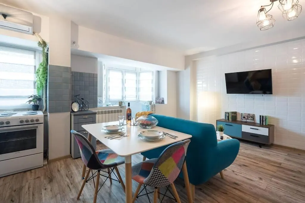 Lägenhet New Era Studio Near Old Town Bukarest